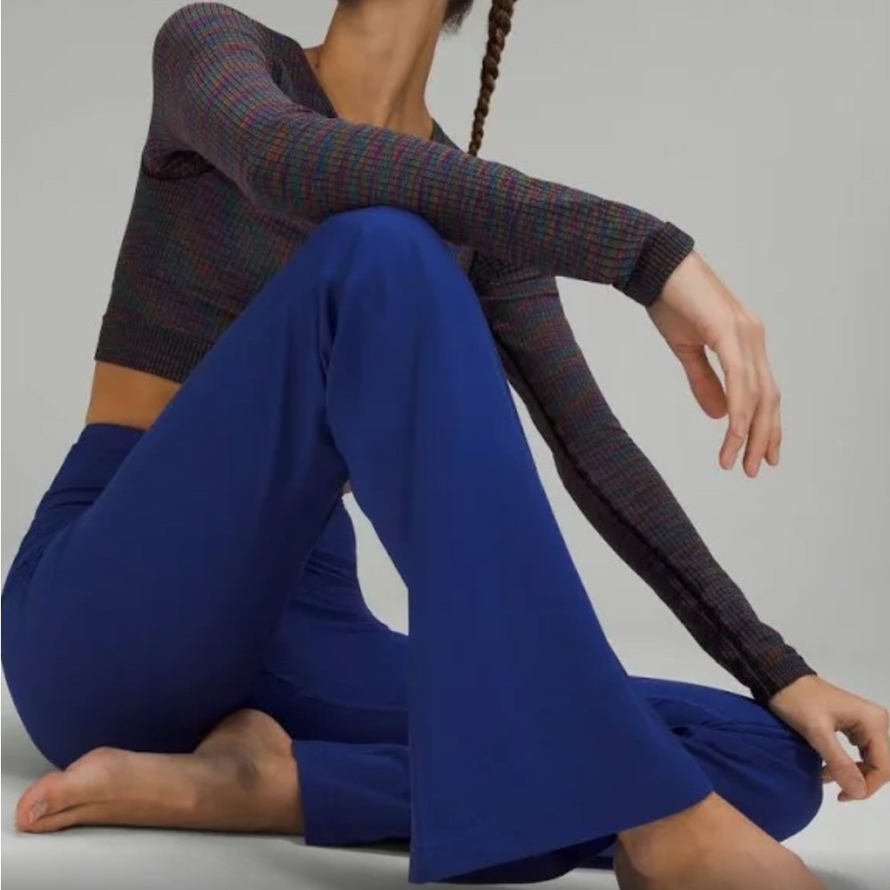 Lululemon Groove Super-High-Rise Flared Pant *Nulu